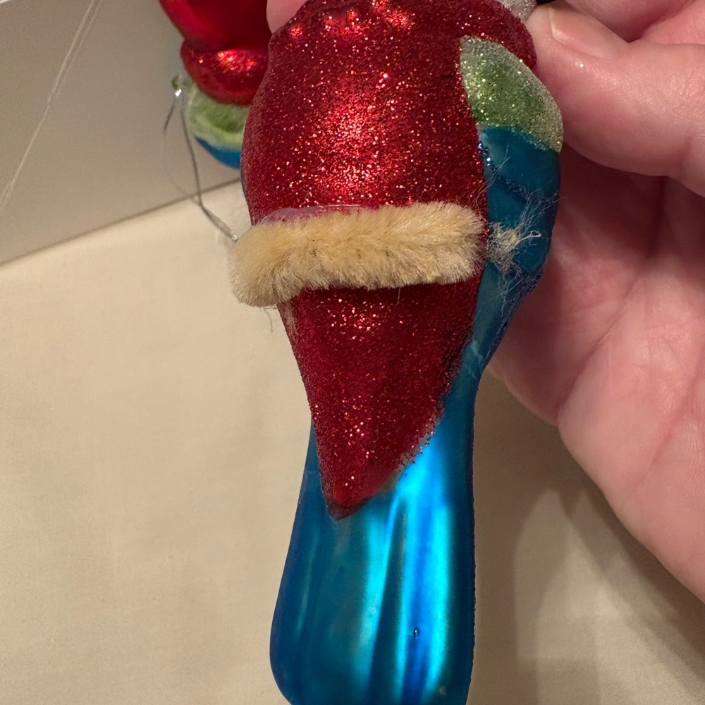 Colorful Parrot Bird Ornament Set - Picture 7 of 13